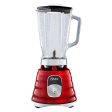 Licuadora Clásica Oster Vaso de Vidrio 2 Velocidades BLST4126-ROJA Online Sale