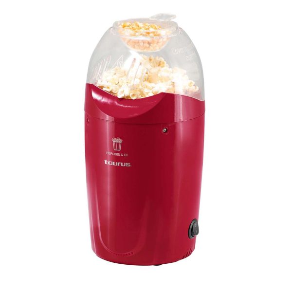 Máquina para Palomitas Taurus 60 Gramos Roja POPCORN Hot on Sale