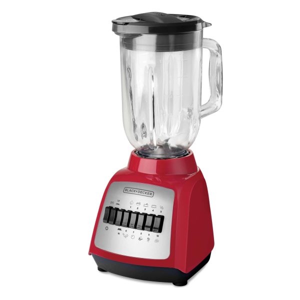 Licuadora Black+Decker Vaso de Vidrio 1.25 Litros BLBD210G-ROJO Cheap