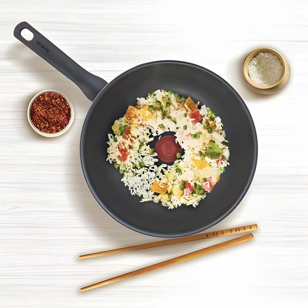 Sartén Wok Tfal 28 Centímetros Easy Care B4751984 For Discount