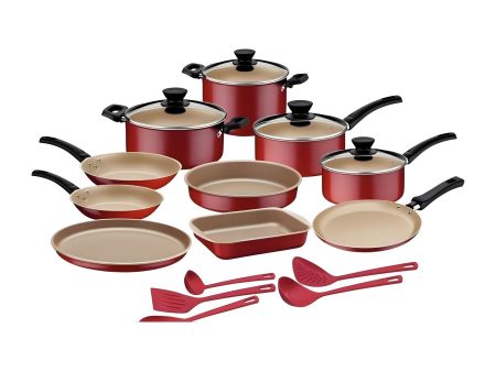 Batería de Cocina Tramontina 19 Piezas Roja 20297-848 Online Sale