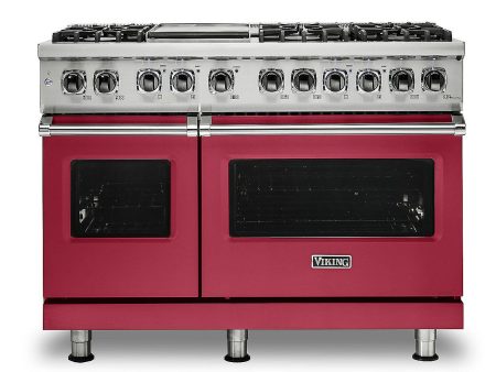 48  Dual Fuel Range - VDR548 Viking 5 Series Hot on Sale