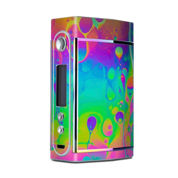 Trippy Tie Die Colors Dripping Lava Too VooPoo Skin Supply