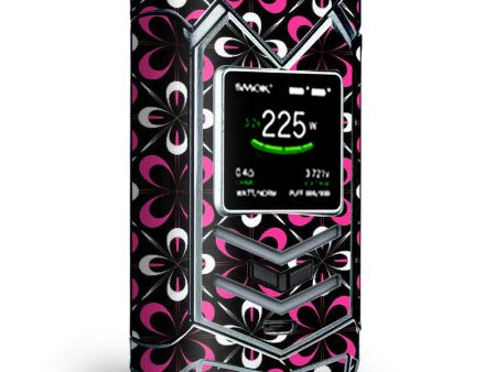 Abstract Pink Black Pattern Veneno Smok Skin For Sale