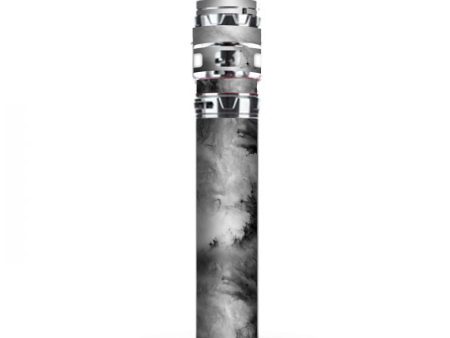 Black White Swirls Marble Granite Stick Prince TFV12 Smok Skin Supply