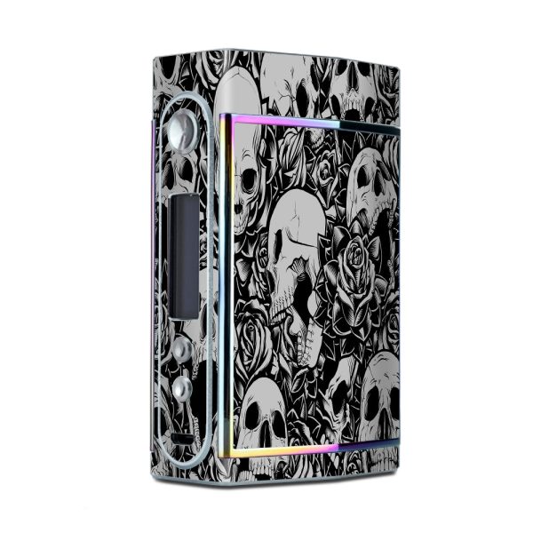 Skulls N Roses Black White Screaming Too VooPoo Skin Hot on Sale