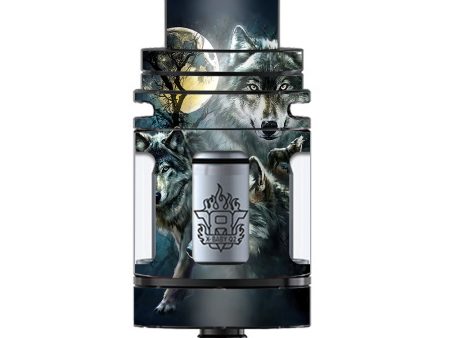 3 Wolves Moonlight TFV8 X-baby Tank Smok Skin Hot on Sale