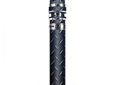 Diamond Plate Aged Steel Stick Prince TFV12 Smok Skin Sale