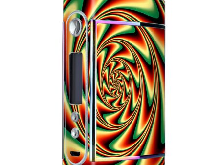 Trippy Motion Moving Swirl Illusion Too VooPoo Skin on Sale