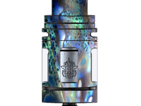 Abalone Pearl Sea Shell Green Blue TFV8 X-baby Tank Smok Skin Online Hot Sale