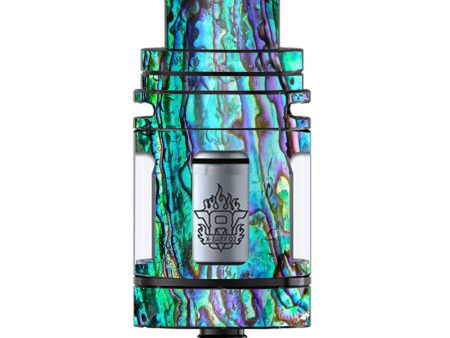 Abalone Ripples Green Blue Purple Shells TFV8 X-baby Tank Smok Skin on Sale