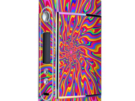 Optical Illusion Colorful Holographic Too VooPoo Skin For Sale