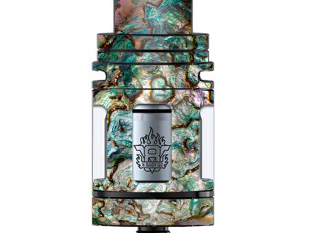 Abalone Shell Gold Underwater TFV8 X-baby Tank Smok Skin Sale