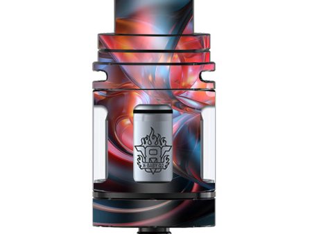 Abstract Blown Glass  TFV8 X-baby Tank Smok Skin on Sale